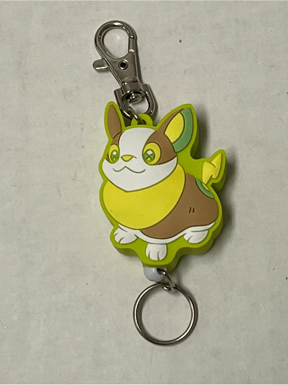 Pokémon Rubber Reel Keychain